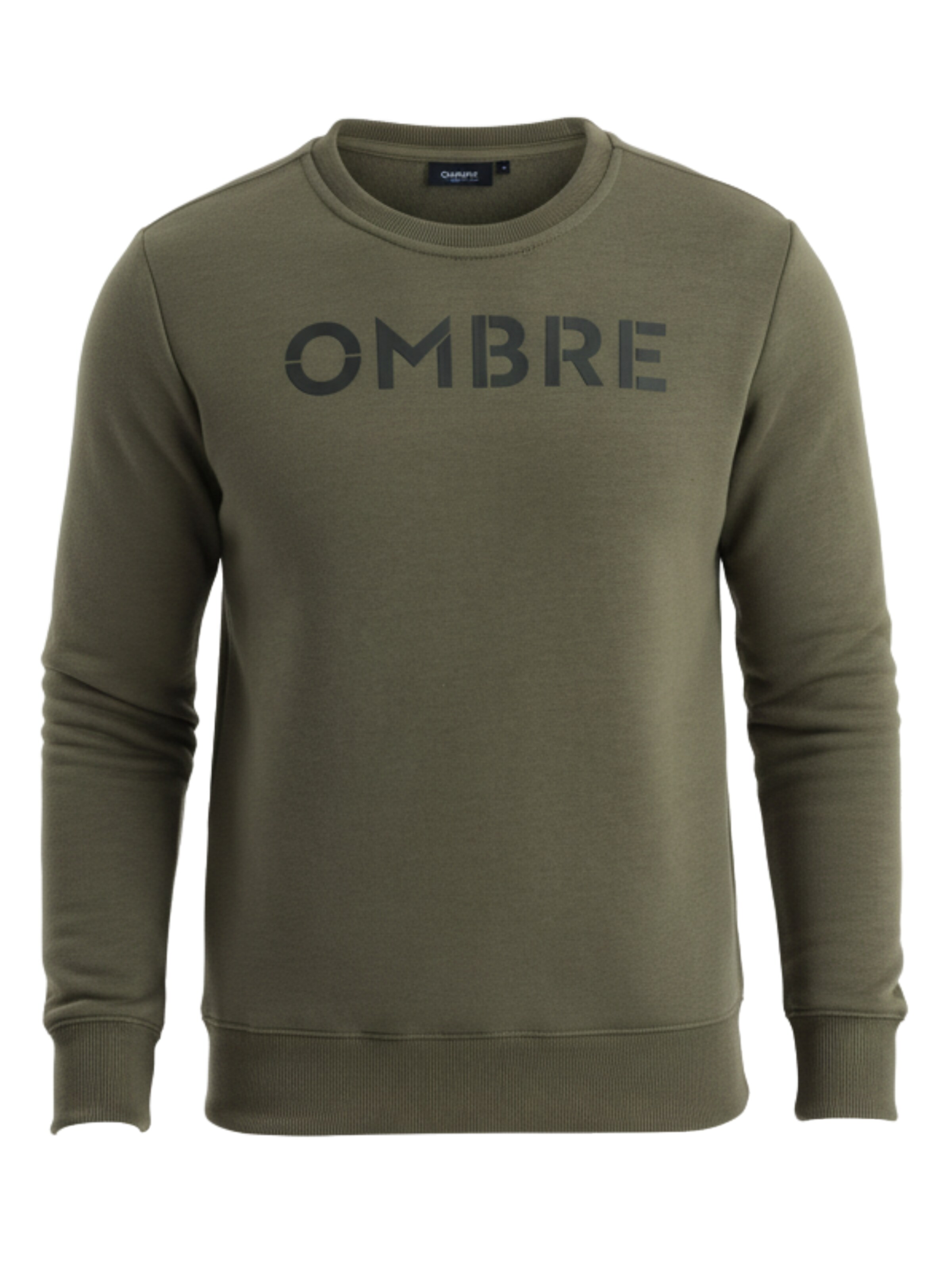 Ombre Sweatshirt i grön: framsida