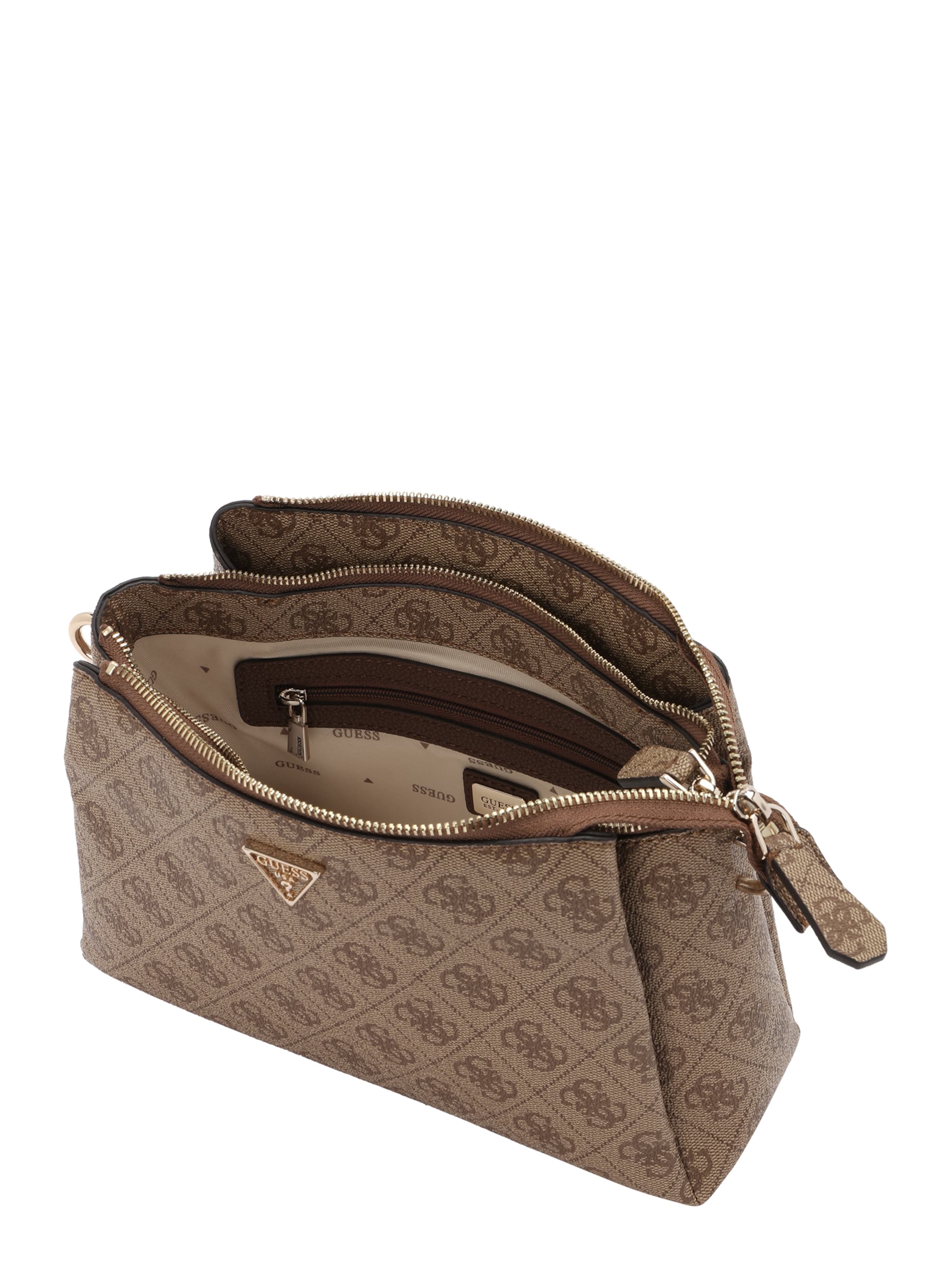 Sac à bandoulière 'NOELLE II TRI COMP CROSSBODY' GUESS en marron