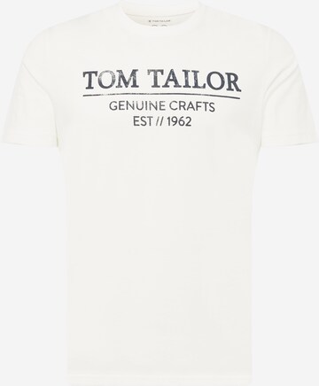 TOM TAILOR Tričko – bílá: přední strana