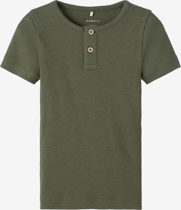 NAME IT Shirt 'Kab' in Groen: voorkant