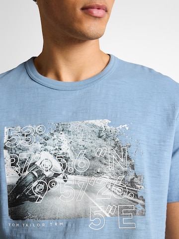 T-Shirt TOM TAILOR en bleu