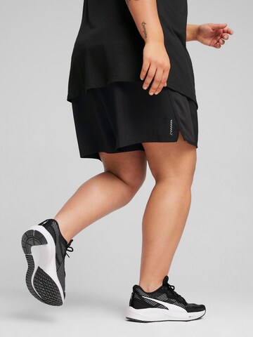 PUMA regular Παντελόνι φόρμας 'RUN FAVORITE VELOCITY 5' σε μαύρο