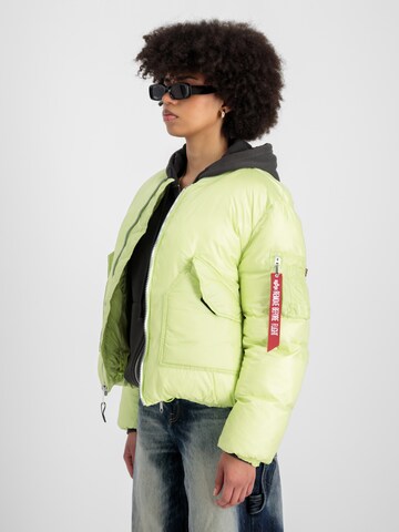 ALPHA INDUSTRIES Демисезонная куртка 'MA-1' в Зеленый