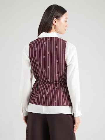 Gilet de costume 'Autana' HUGO en rouge