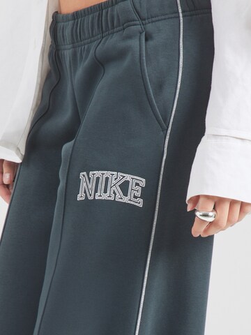 Nike Sportswear Wide Leg Bukser 'PHNX FLC' i grøn