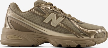 Baskets basses '740' new balance en marron : devant
