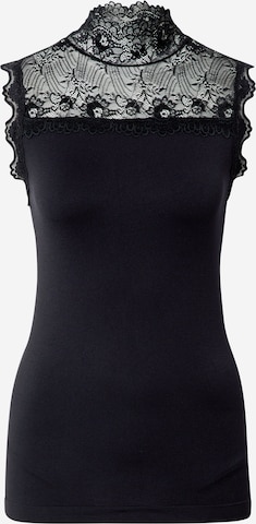 minus - Top 'Vanessa' en negro: frente