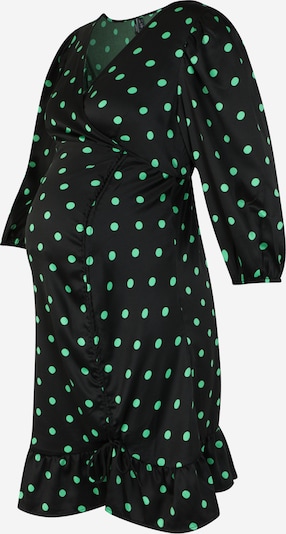 Vero Moda Maternity Kleid 'MESSI' in hellgrün / schwarz, Produktansicht