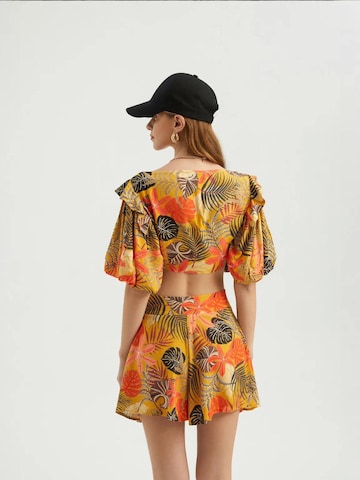 Camicia da donna di Hiccup in arancione