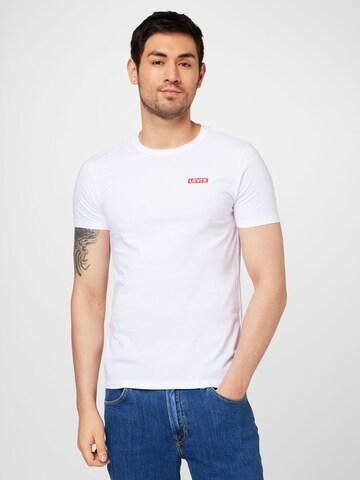 LEVI'S ®Majica 'Crewneck Graphic' - siva boja: prednji dio