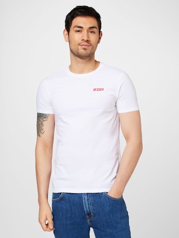 LEVI'S ® Shirt 'Crewneck Graphic' in Grijs: voorkant