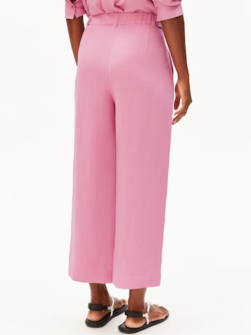 ARMEDANGELS Loosefit Broek 'CAARUNUS LINO' in Roze