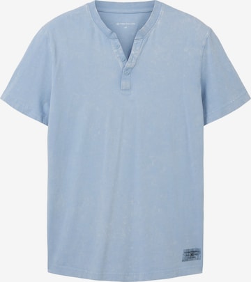 TOM TAILOR T-Shirt 'Serafino' in Blau: predná strana