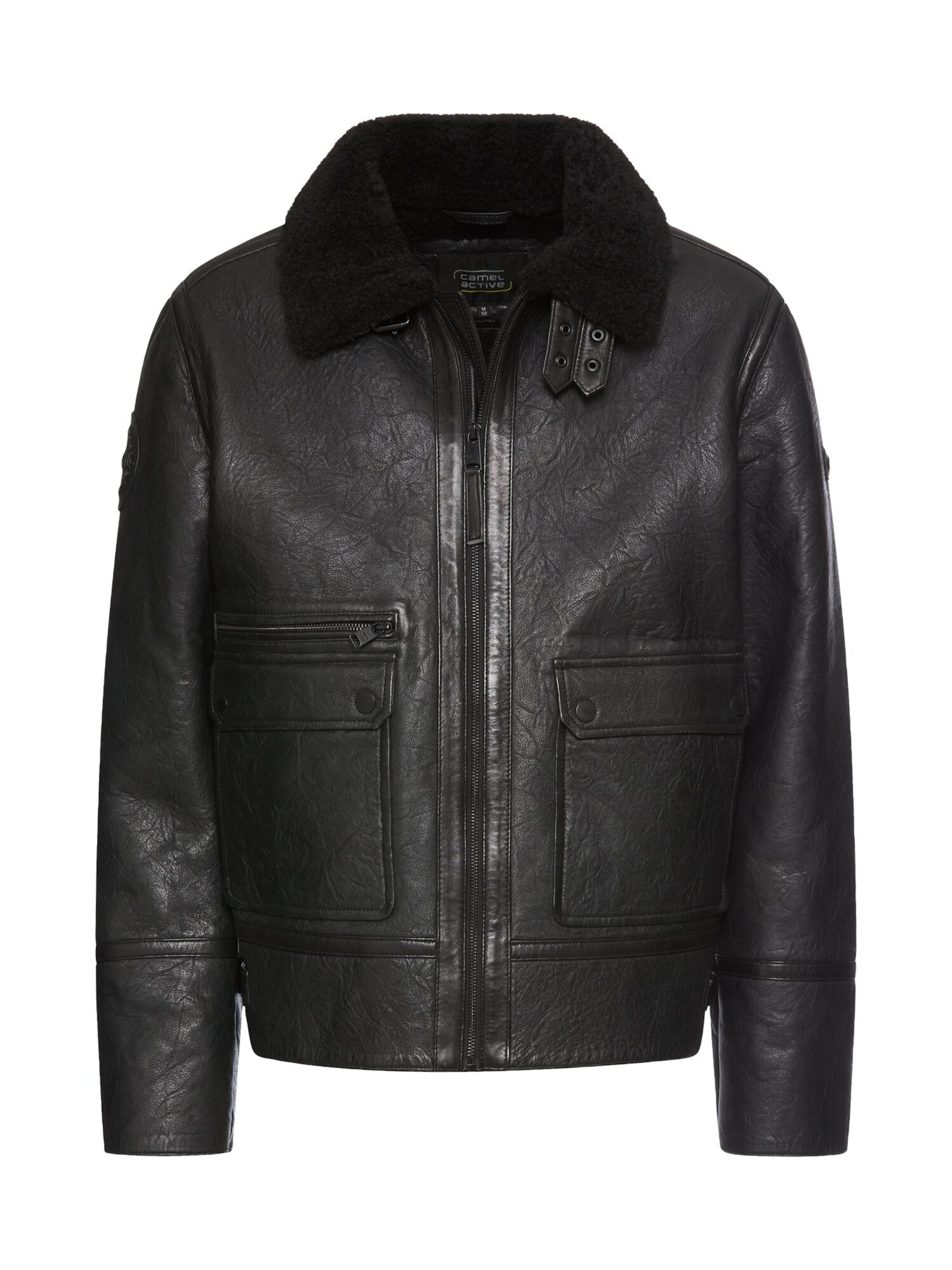 CAMEL ACTIVE Between-Season Jacket in Black: front