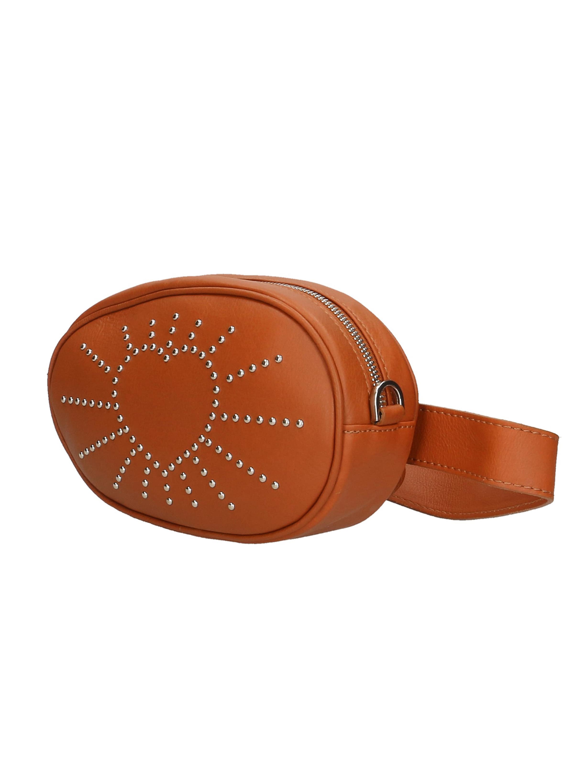 Marsupio 'Marsupio Donna Pelle Sauvage Borchie Elysa - Made in Italy' di Gave Lux in marrone