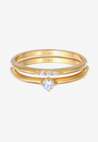 ELLI Ring Kristall Ring in Gold