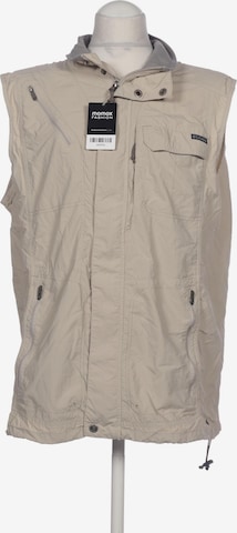 COLUMBIA Vest in XL in Beige: front