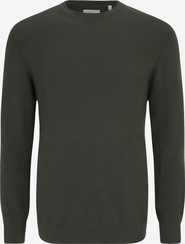 s.Oliver Men Big Sizes Sweater in Green: front