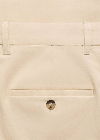 MANGO MAN Slimfit Chinohose 'Barna' in Beige