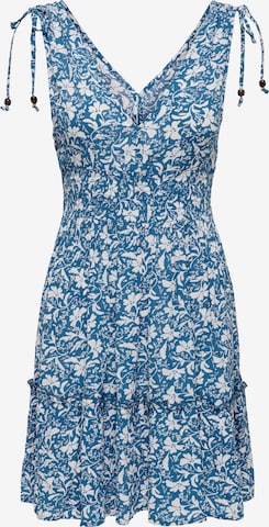 ONLY Лятна рокля 'ONLFERNANDA' в синьо: отпред