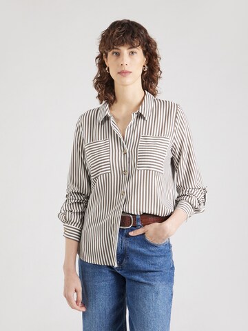 ONLY Blouse 'ONLYASMIN' in Brown: front