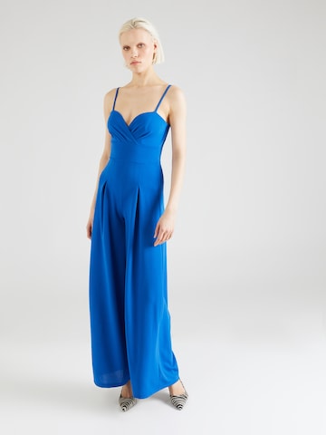 WAL G. Jumpsuit 'THEA' in Blauw: voorkant