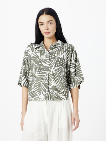 ONLY Blouse 'LISA' in Wit: voorkant