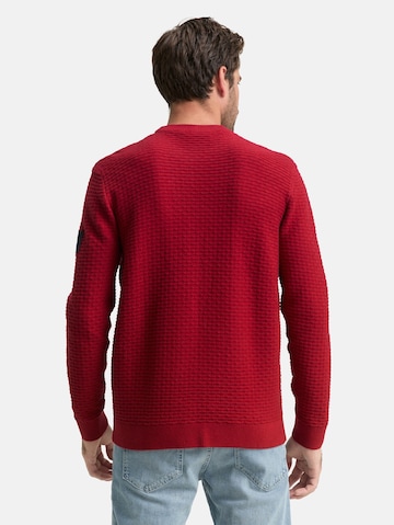TOM TAILOR Sweater in Red