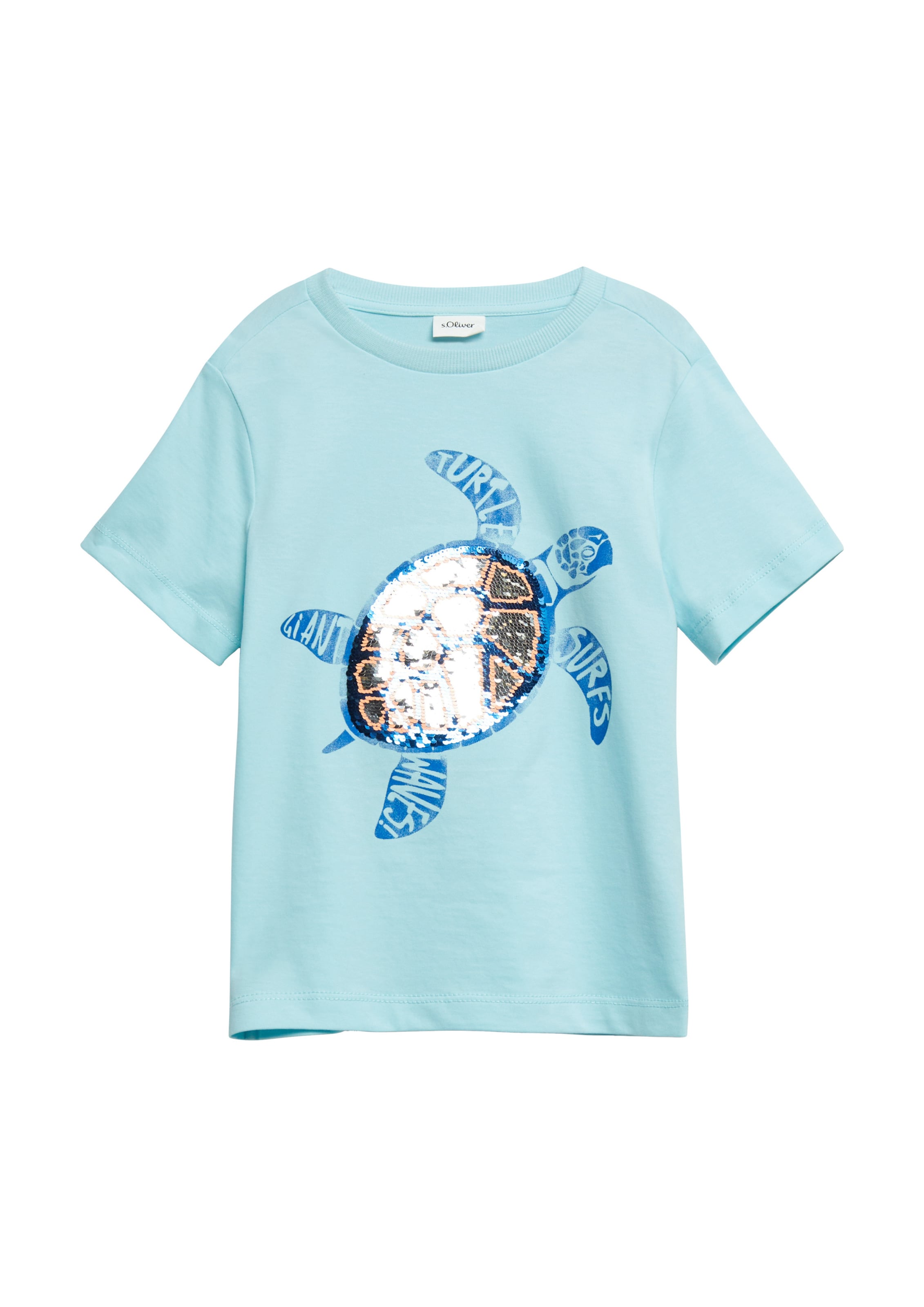 T-Shirt s.Oliver en bleu : devant
