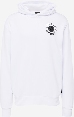 Plein Sport Sweatshirt i hvid: forside