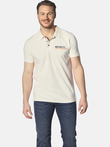 T-Shirt ' Jakov ' Jan Vanderstorm en blanc : devant