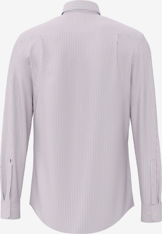SEIDENSTICKER Comfort fit Button Up Shirt in Purple