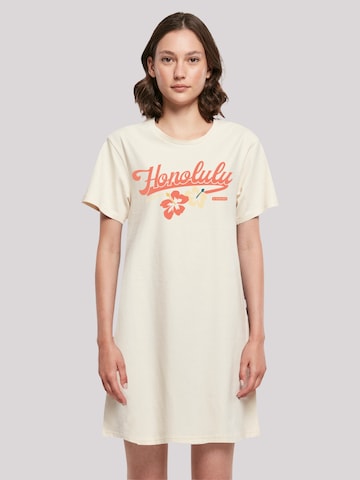 F4NT4STIC Dress 'Honolulu' in Beige: front