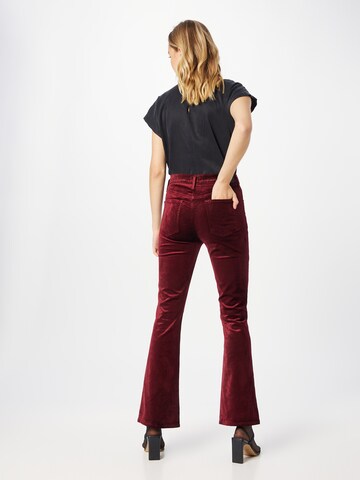 Citizens of Humanity Flared Pants 'Lilah' in Red