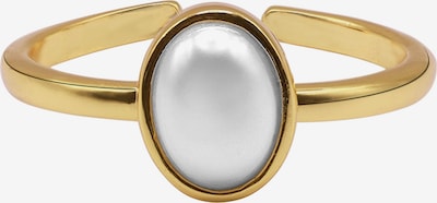 Heideman Ring 'Saga' in gold / weiß, Produktansicht