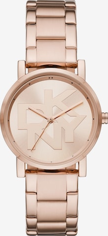 DKNY Analog Watch in Pink: front