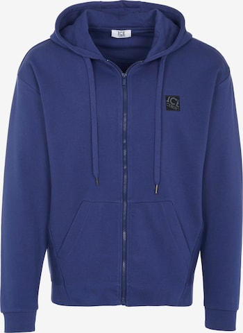 Veste de survêtement 'Iceberg Pullover' ICEBERG en bleu : devant