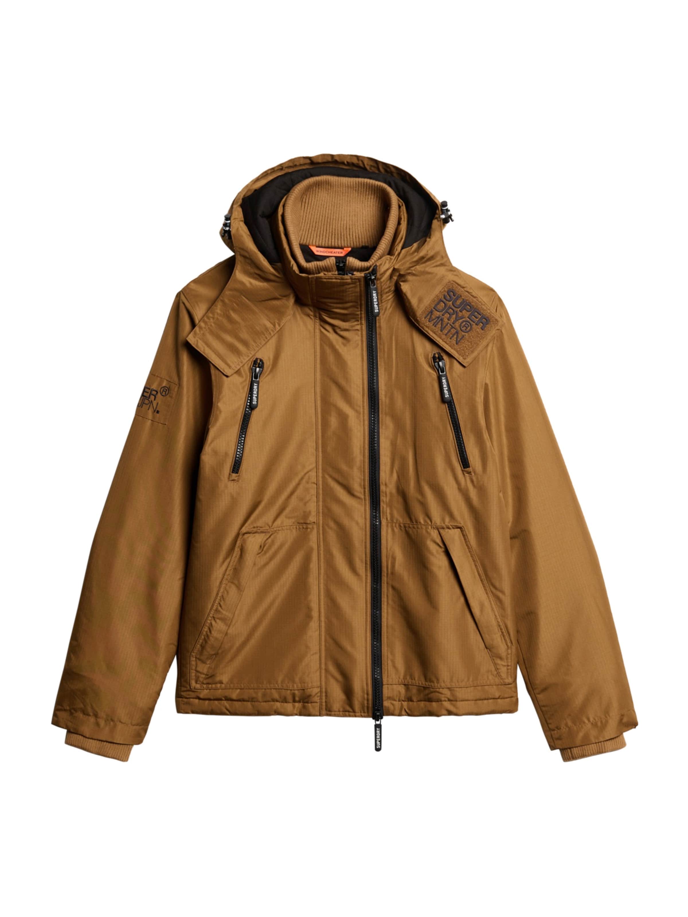 Superdry & Co Jacke in Braun: Vorderseite