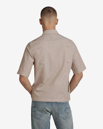 G-Star RAW Slim Fit Hemd in Beige