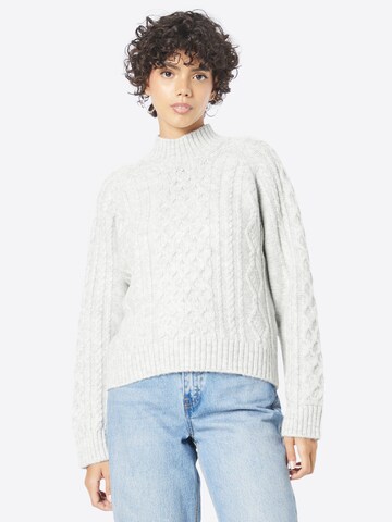 ABOUT YOU Sweater 'Nadia' in Grey: front