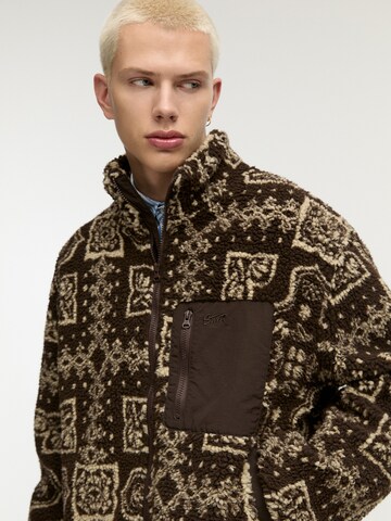 Pull&Bear Between-season jacket in Brown