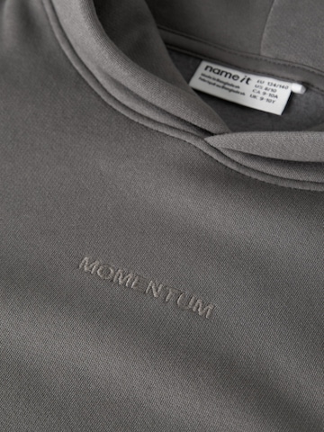 NAME IT Sweatshirt 'NKMRoen' in Grey
