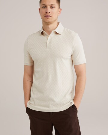 T-Shirt WE Fashion en beige : devant