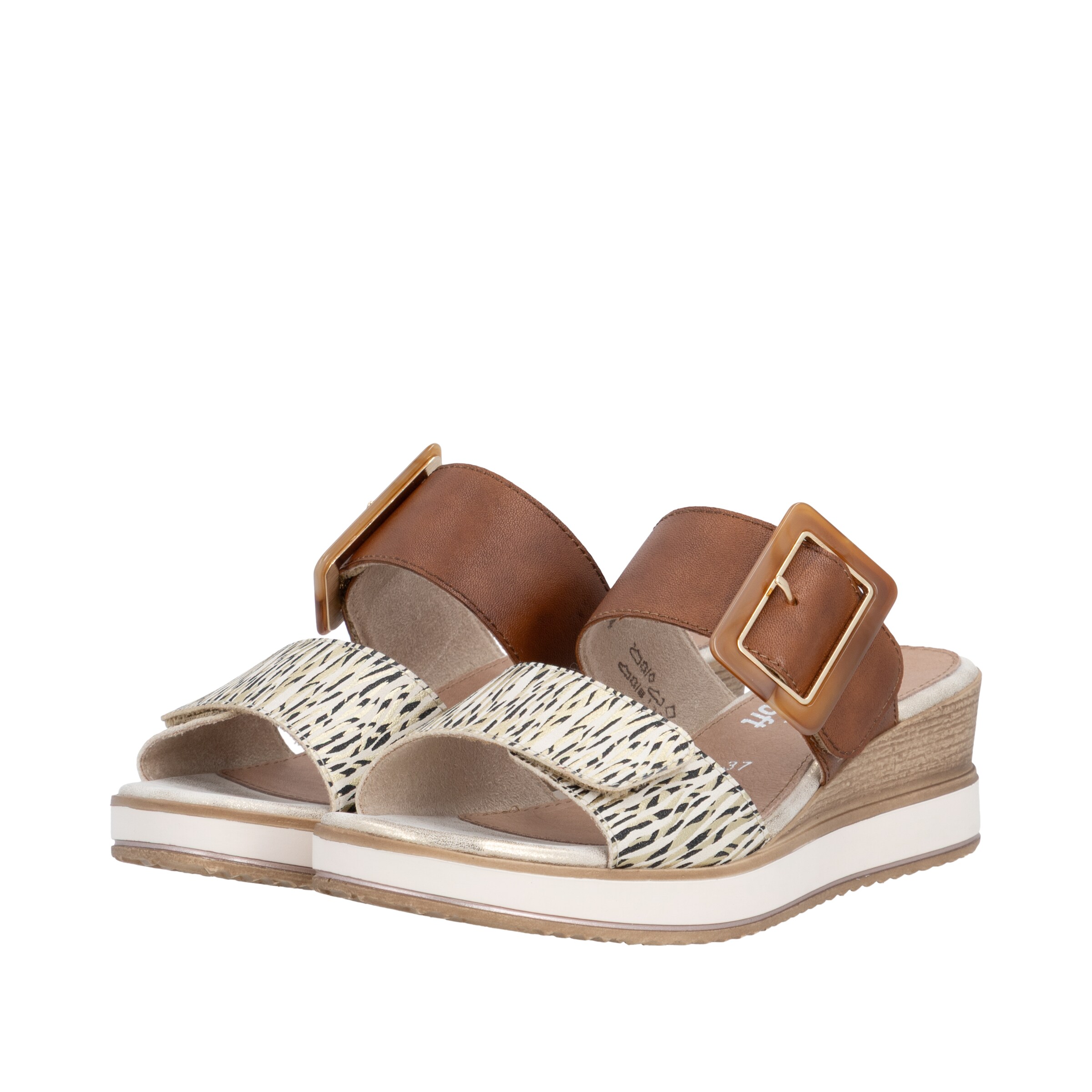 REMONTE Mules in Brown