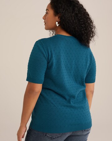 WE Fashion Pulover | modra barva