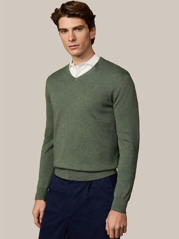 Hackett London Trui 'ESS' in Groen