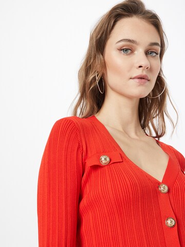 Karen Millen Gebreid vest in Rood