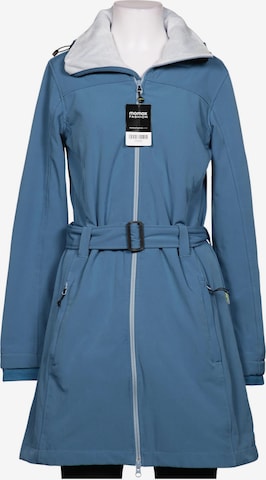 me°ru' Mantel M in Blau: Vorderseite