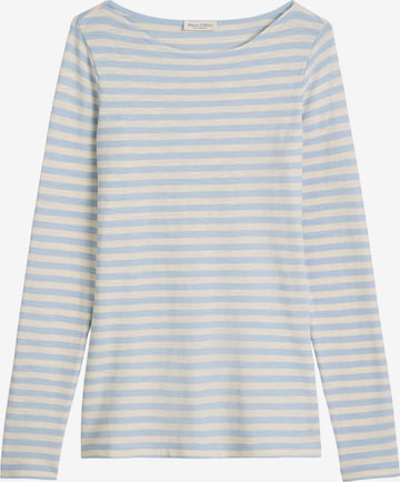 Marc O'Polo Shirt 'Essential' in Blauw: voorkant