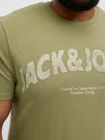 Jack & Jones PlusMajica 'JORAlmeria' - zelena boja